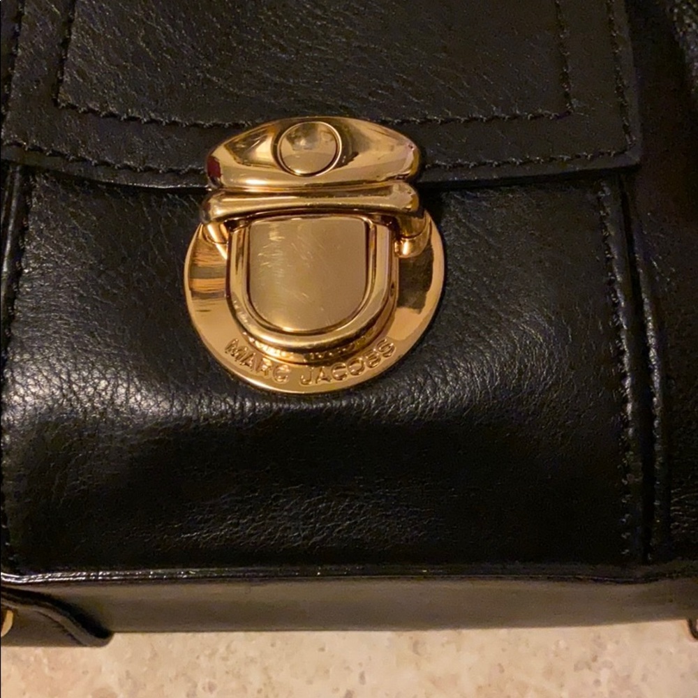 Black Marc Jacobs Venetia leather bag - Picture 3 of 8